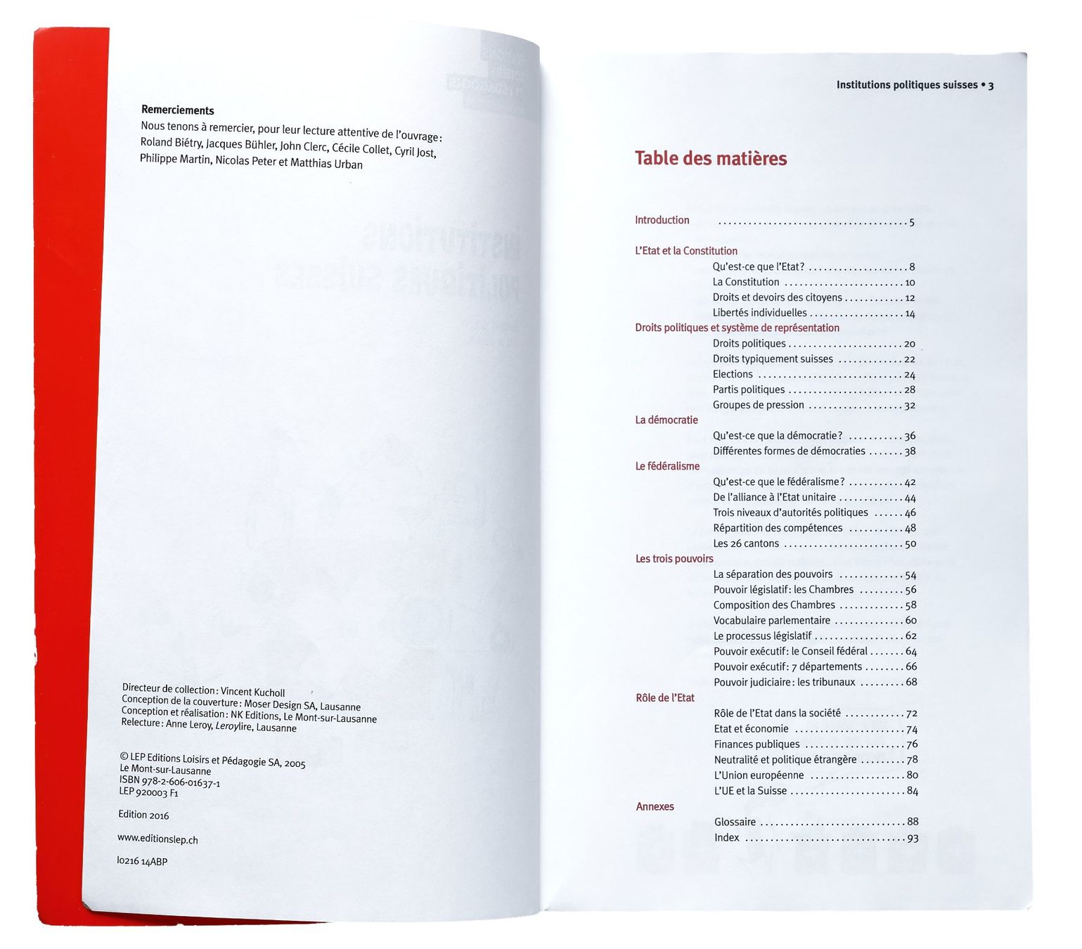 Libri: INSTITUTIONS POLITIQUES SUISSES "Comprendre" – Usato da Onex venduto da gonsla 4