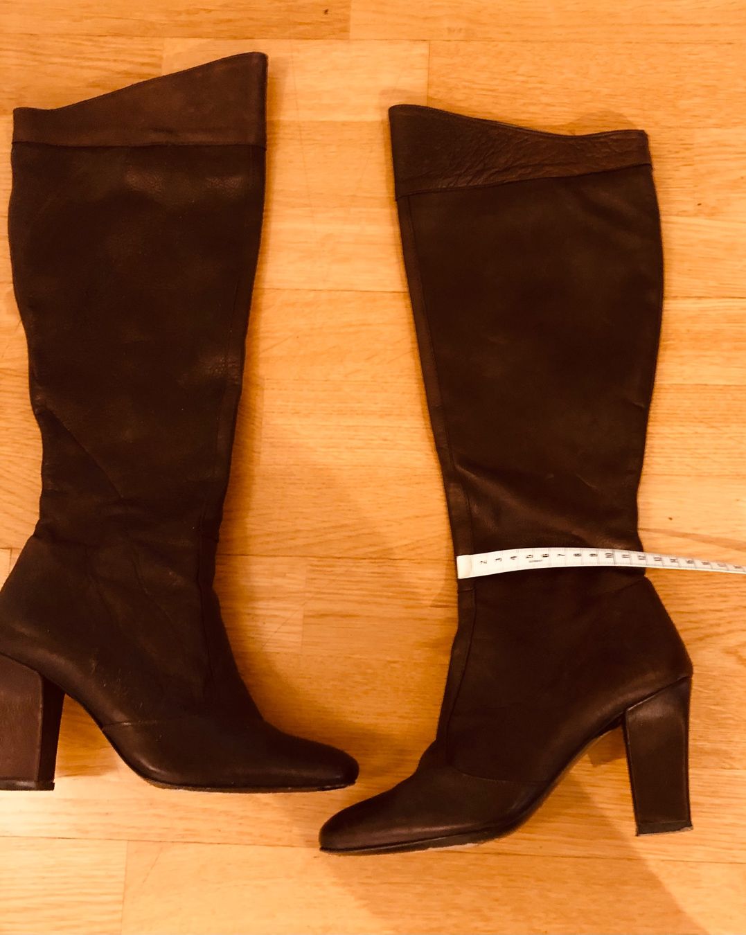 Scarpe da donna: Elegante Lederstiefel braun, 37 – Usato da Zollikon venduto da D64 3