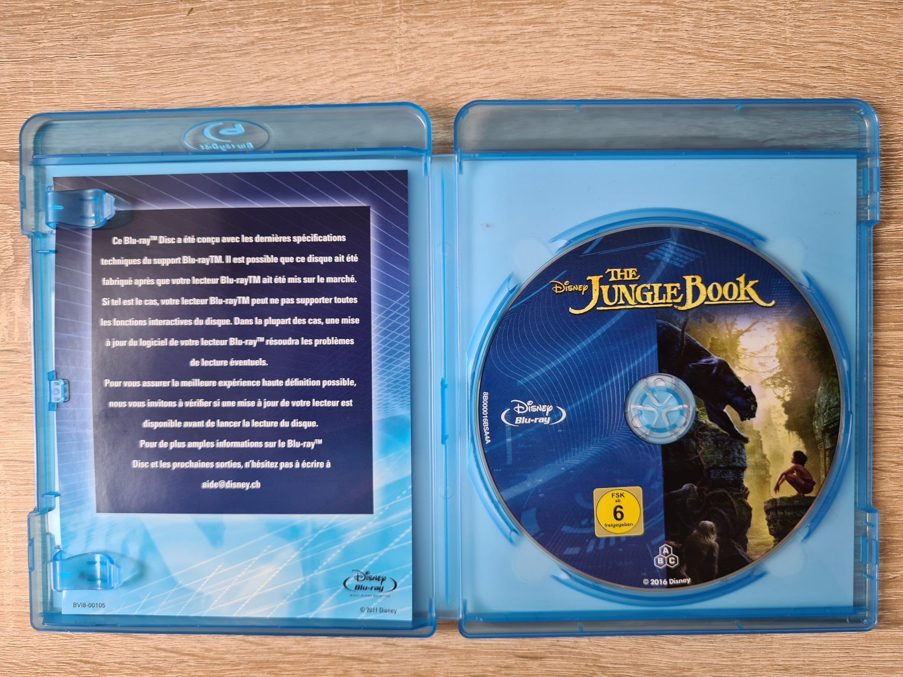 Tutti i DVDs: The Jungle Book (2016) - Blu-ray – Usato da Carouge GE venduto da Franllo 3