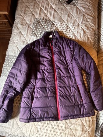 Veste matelassée violette femme taille XL