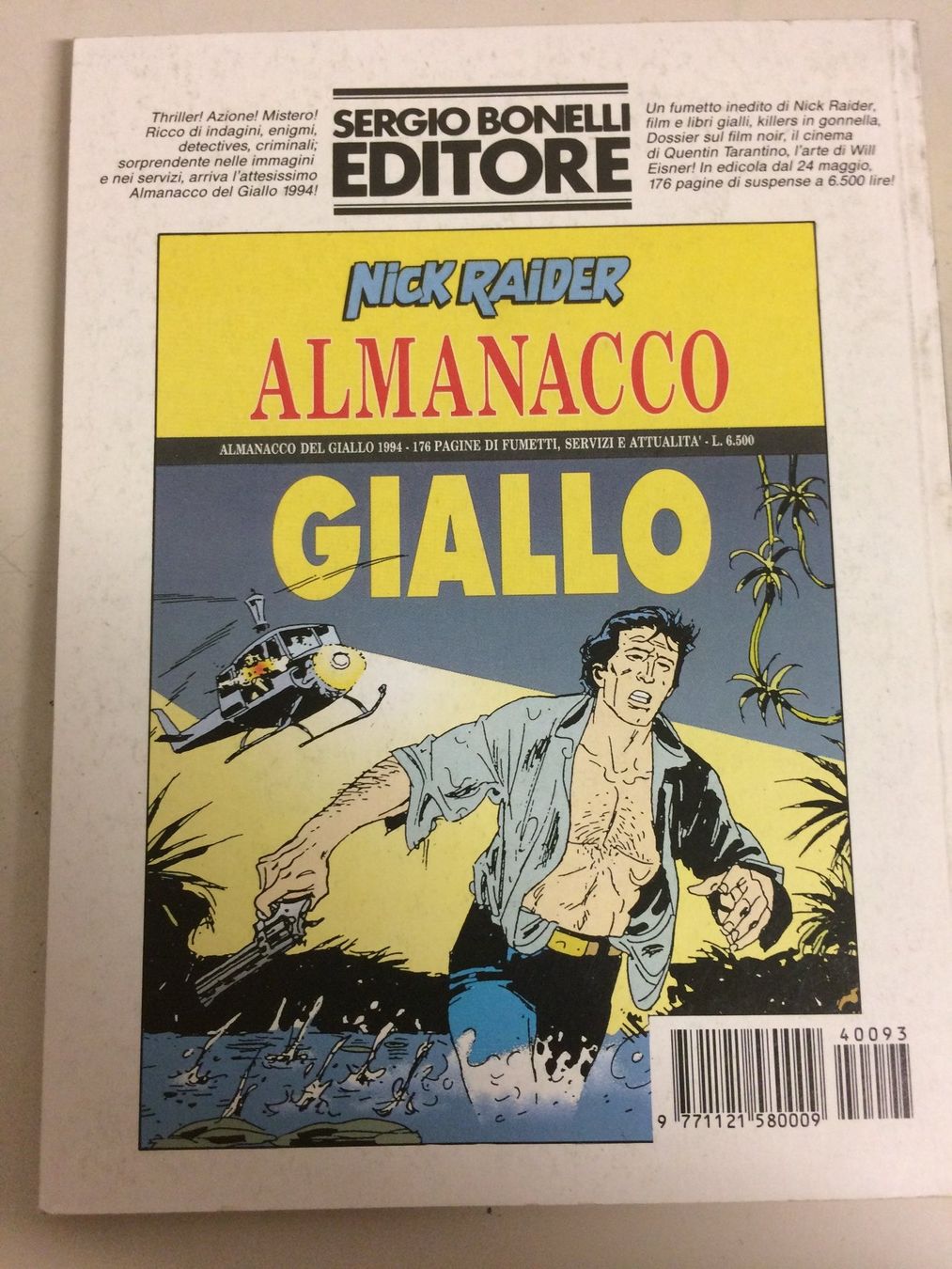 Fumetti: DYLAN DOG # 93 PRESENZE ... Sergio Bonelli‪ 1994 – Usato da Vezia venduto da Aquarius_Age 1