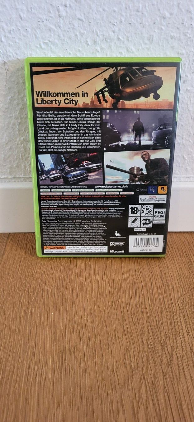 Microsoft Spiele: Xbox 360 - GTA 4 – Gebraucht aus Münsingen von DigitaleSpielecke 1