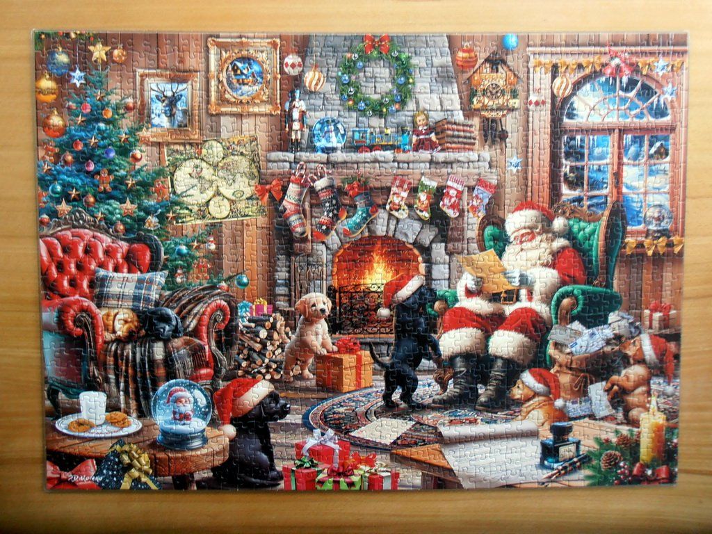Puzzle: Schmidt Weihnachts-Puzzle, 1000 Teile – Nuovo (secondo la descrizione) da Därstetten venduto da Tapsy2 1