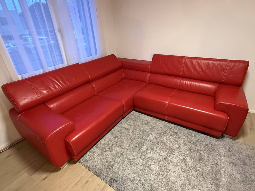 Divani: Calia Italia Designer Ledersofa Ledercouch – Usato da Sursee venduto da adbara 2