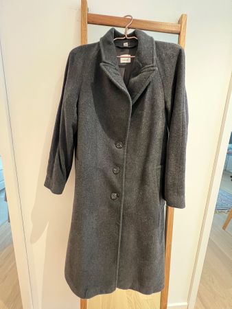 ‼️ Burberry Mantel aus Kaschmir ‼️ dunkelgrau, Gr. IT 38