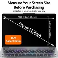 13.3" Privacy Screen Protector für Laptop – Blickschutz & Au