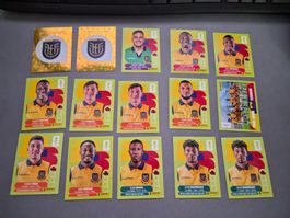 15 Panini FIFA World Cup Ecuador Sticker – Top Zustand!