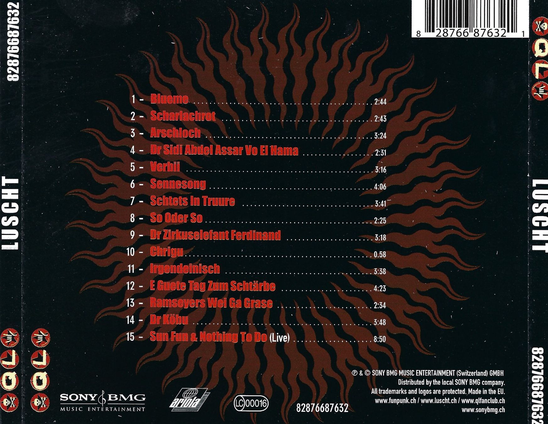 CDs: CD: QL - Luscht – D'occasion à Rotkreuz par groeli69 1