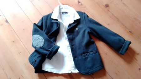Hemd und Blazer