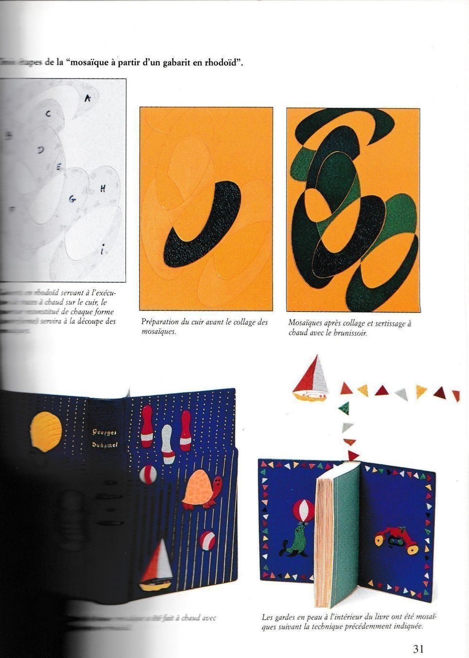 Libri: Mozaïque de cuir (2 cahiers) – Nuovo (secondo la descrizione) da Allschwil venduto da Savapete 5