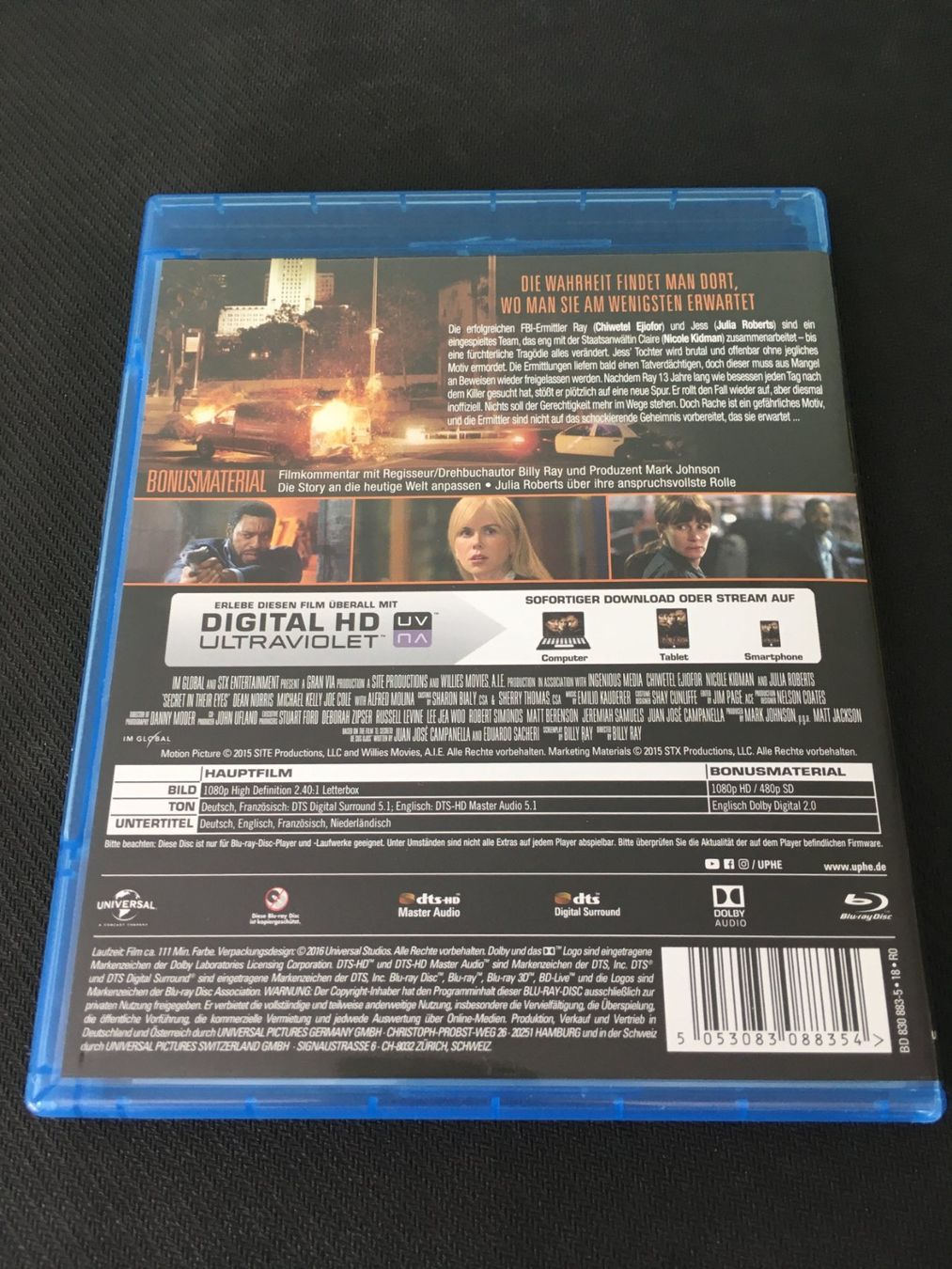 Tutti i DVDs: Vor ihren Augen [Blu-ray] – Usato da St.Gallen venduto da MedienJoe 1
