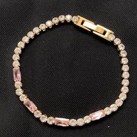 18KGP Tennis Armband Rosa Achat
