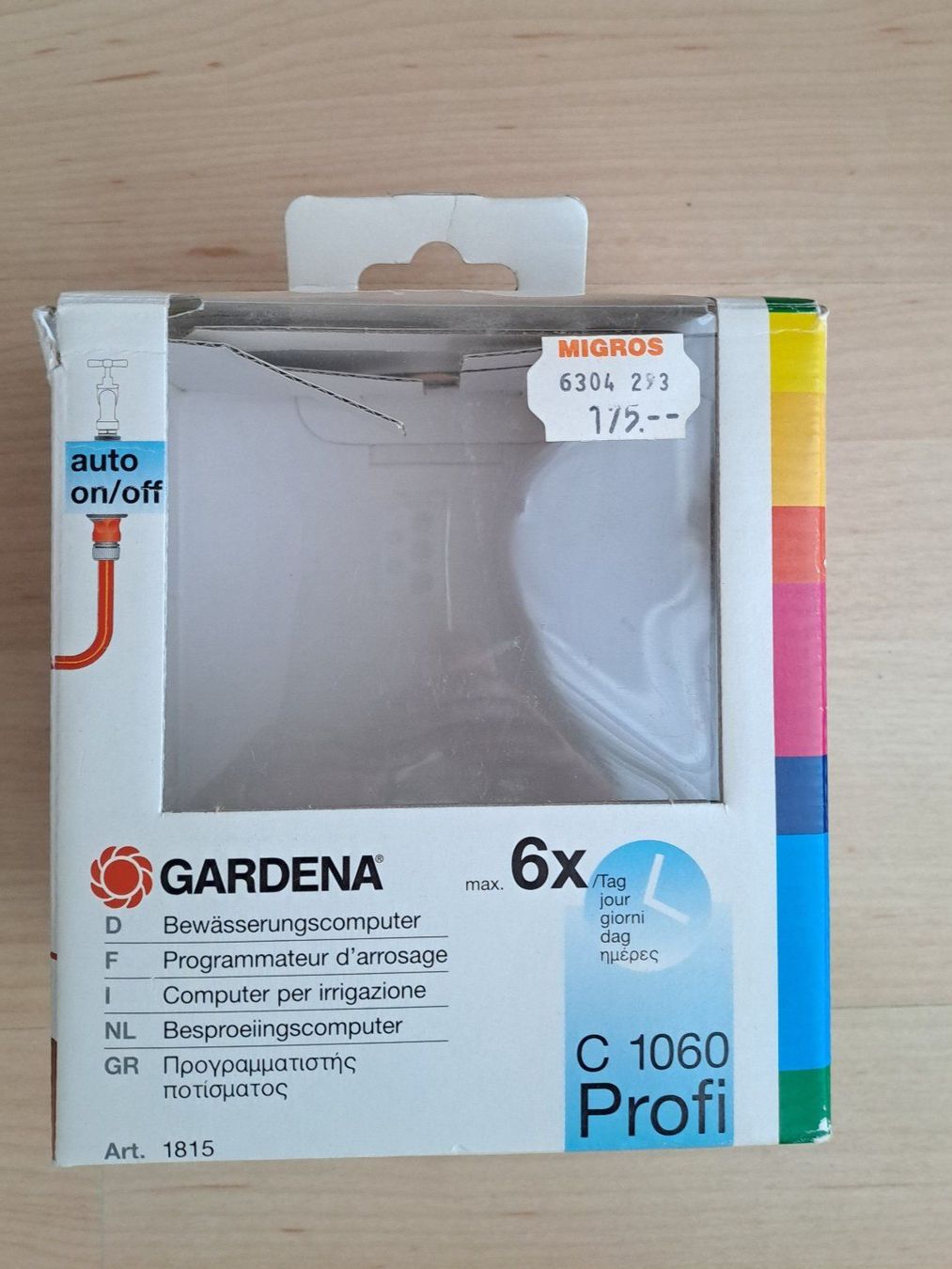 Sistema di controllo: Programmateur arrosage Gardena C 1060 Neuf – Usato da Denens venduto da Chanchantevend 5
