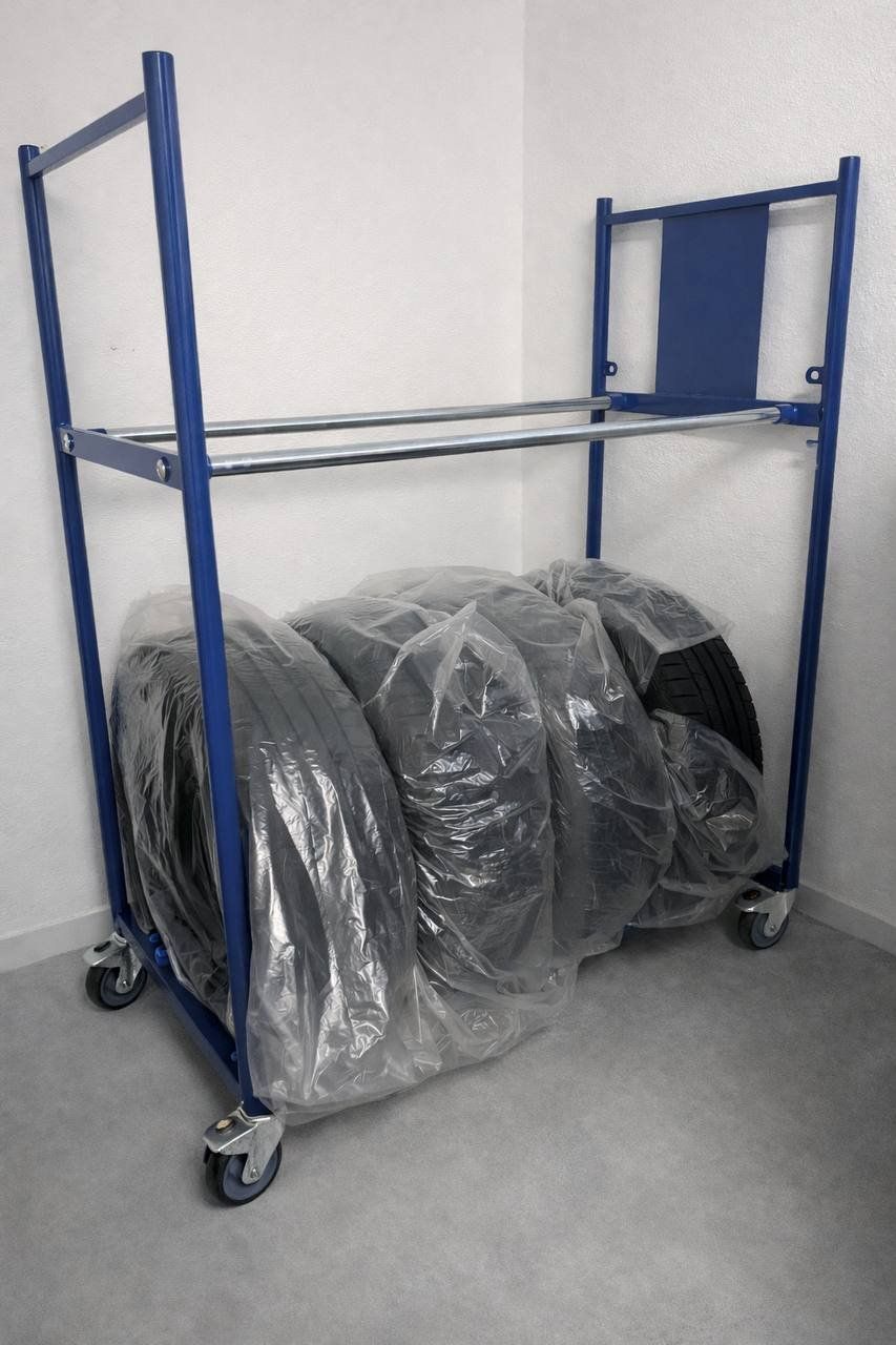 Scaffali: Reifenregal mit Rollen – Usato da Zuchwil venduto da kev_zb2v