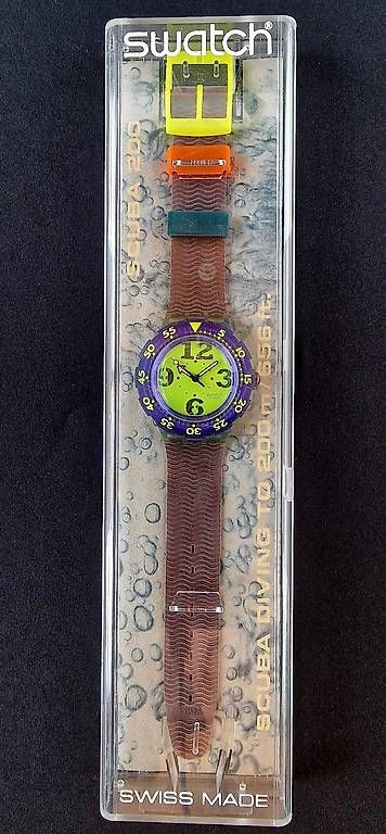 Orologi: Swatch Scuba 200 Spray Up SDN103 – Usato da Bassersdorf venduto da Zwoebschi 2