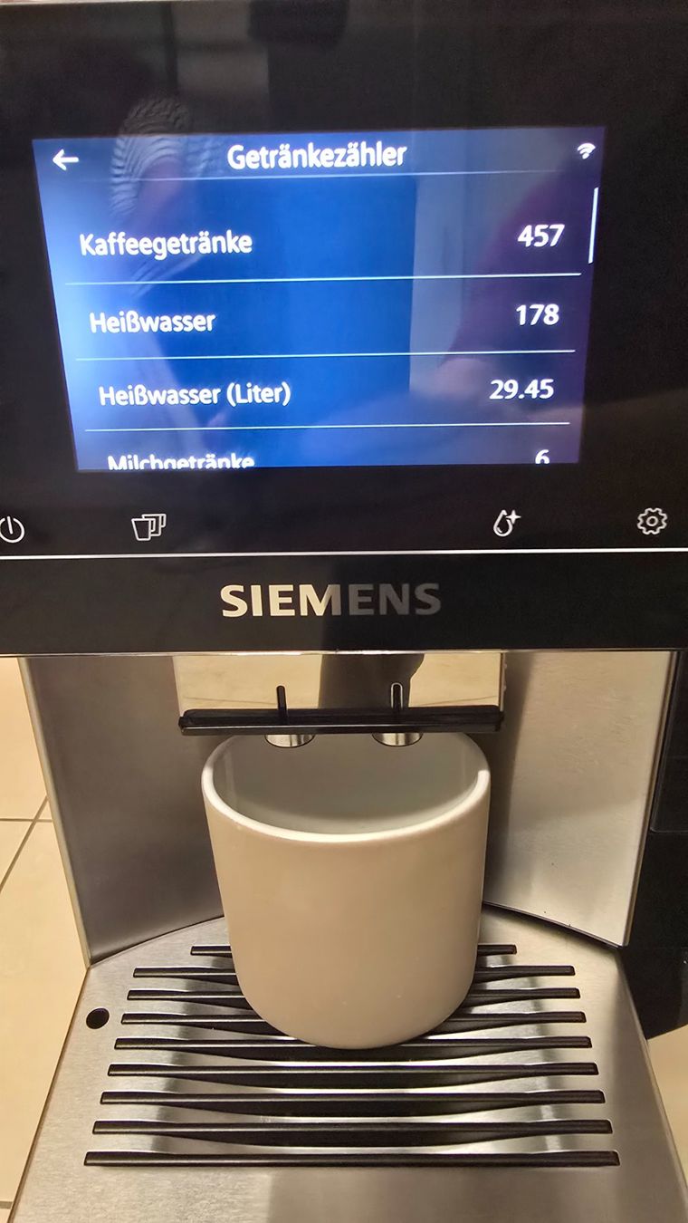 Siemens Macchine per caffè & Macchine per espresso: Kaffeevollautomat Siemens EQ.700 Integral – Usato da Möhlin venduto da Atdiego76 7