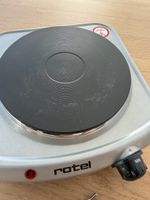 Elektrische Einzelkochplatte Rotel silber