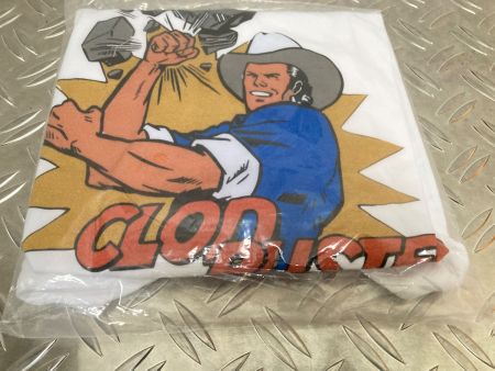Tamiya original T-Shirt CLODBUSTER Bild, Grösse (L) weiss