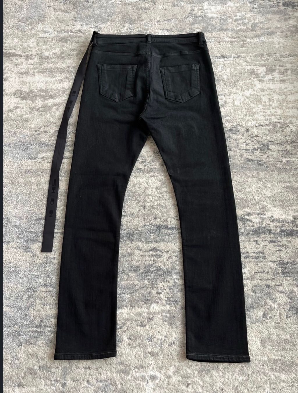Rick Owens Jeans: Rick Owens Detroit Cut Jeans – Usato da Bern venduto da muk_p5d6 1
