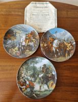 Sammelteller Wilhelm Tell Schooren Porzellan 3 Stück