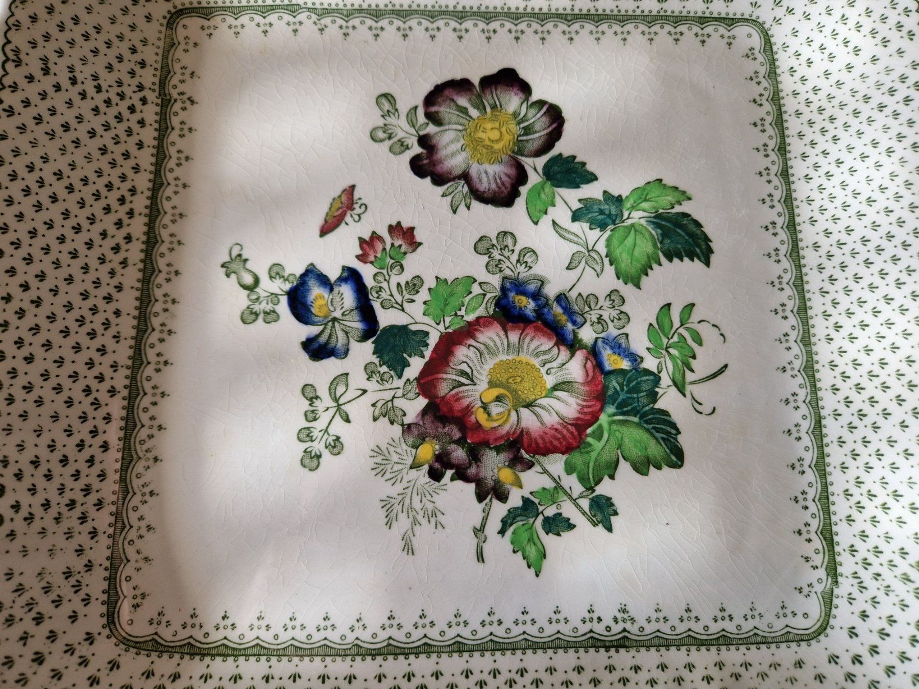 Piatti: Mason's England, Paynsley ;Kuchenplatte – Usato da Bern venduto da Antikbatik 3