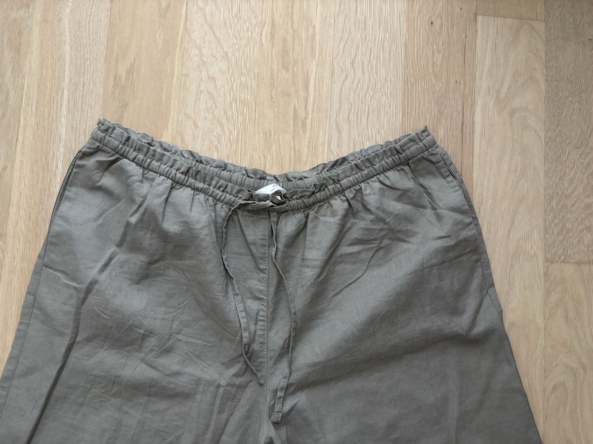 H&M Hosen: Leinenhose beige XL H&M – Gebraucht aus Gwatt (Thun) von Bioethanol01 1