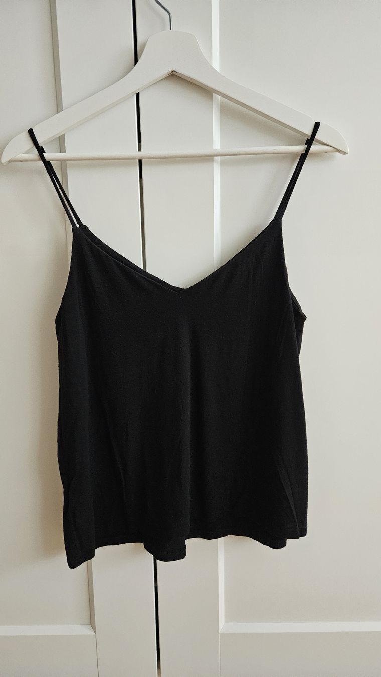 Top: Schwarzes Top - Gina Tricot Gr. S – Usato da Wetzikon ZH venduto da ELIVNE 1