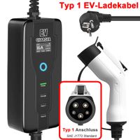 E-Auto Tragbare EV-Ladekabel 16A J1772 Typ 1