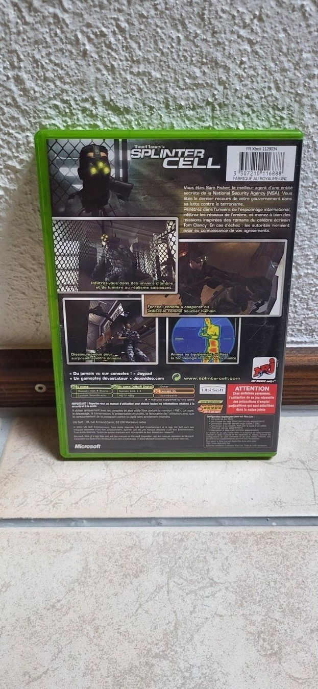 Microsoft Jeux: Xbox Spiel - Splinter Cell – D'occasion à Münsingen par Heroism2010 1