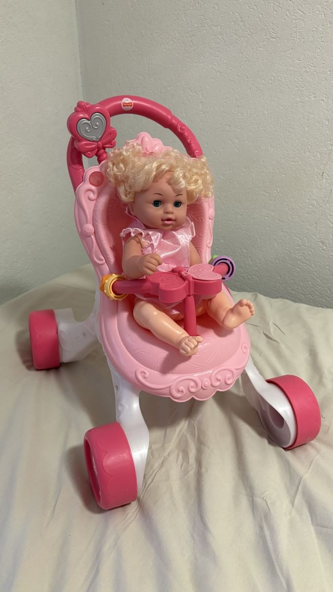 Giocattoli: Baby Laufhilfe mit Puppe – Usato da Füllinsdorf venduto da tulpenzauber26