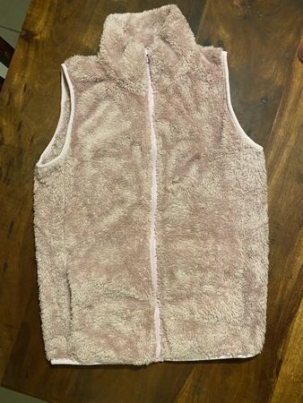 Warmes flauschiges Plüschgilet S/M