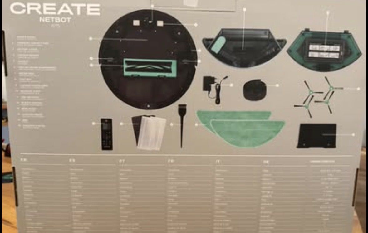 Aspirateurs & Accessoires: CREATE NETBOT S15 Smart Robot Vacuum Cleaner by IKOHS  – D'occasion à Schenkon par MS_Reaper 1