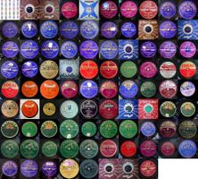 ~90 Schellack Platten 78giri CH Jazz Ländler Tell Polydor