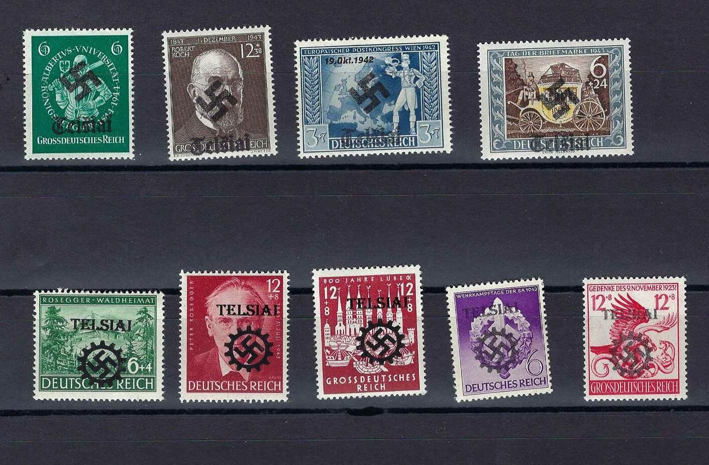 Tous les timbres: WKII Besetzung ** – Neuf avec emballage d'origine à Altstätten SG par Nandodax