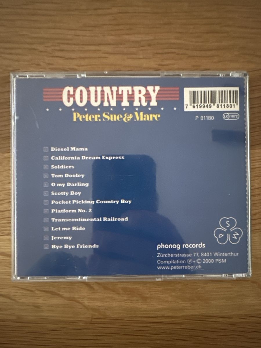 CD: Peter, Sue & Marc - Country – Usato da Münsingen venduto da Sim2977 1