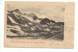 Die besten Grüsse von der FURKA sendet ... 1902 nach Nidau