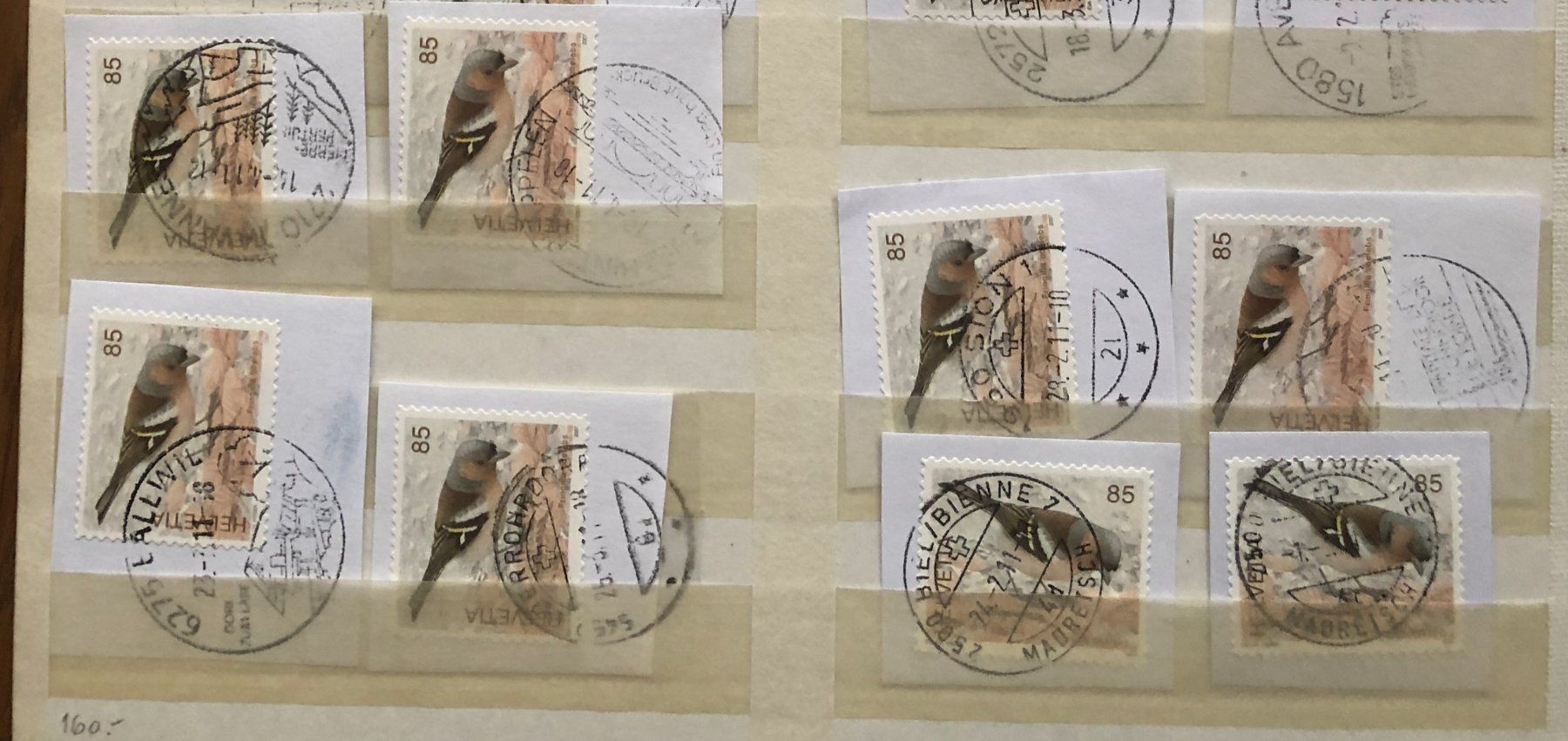 Tutti i francobolli: Nr.1236  mit Papier  Voll Stempel – Usato da Aarau venduto da Billa007 3