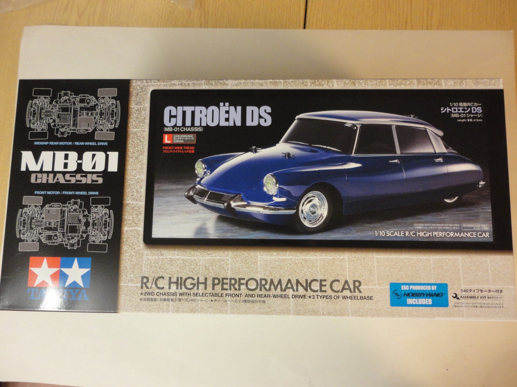 Tamiya RC Modellbau: Tamiya Citroën DS RC Modellauto 1:10 Bausatz – Neu und originalverpackt aus Horgen von RcModell 1
