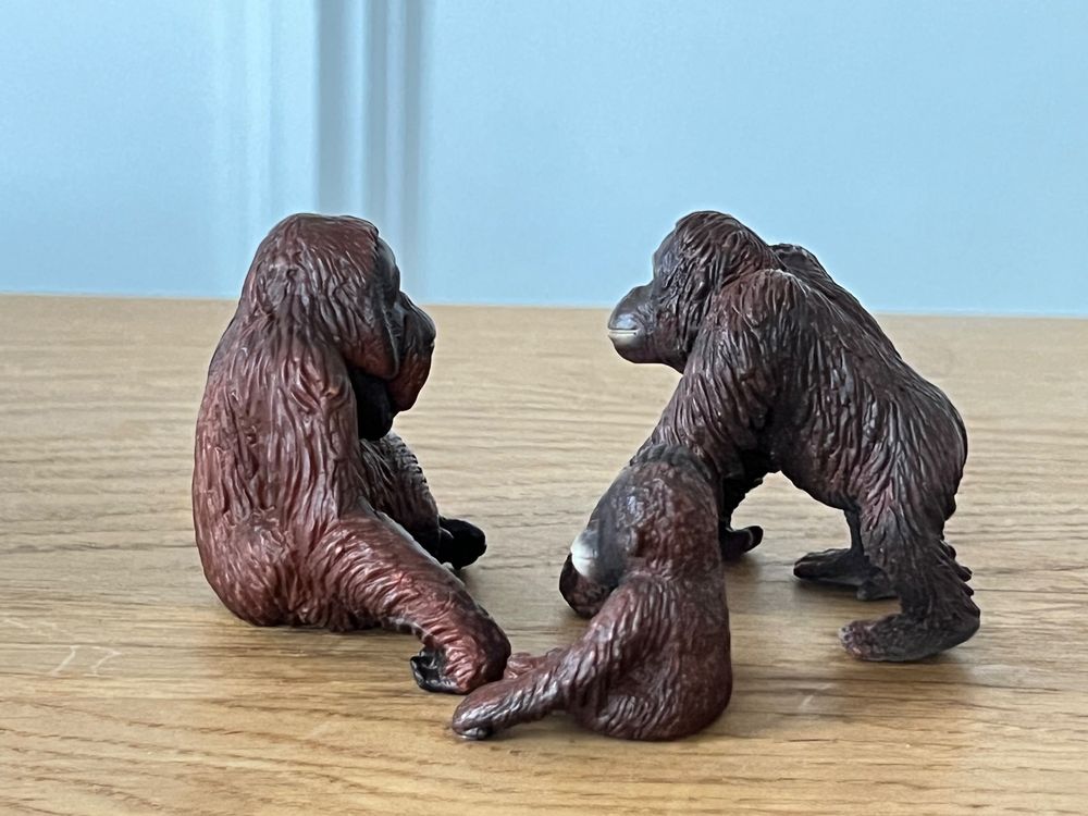 Baker Ross FX559 Bastelset – Schimpanse, Gorilla & Orang-Utan Aus Schaumstoff, 6er-Pack Mit Perlen
