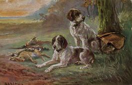 Künstler Karte, Hunde, Hund