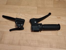 Gas-Bremshebel Set Domino Ciao SI schwarz
