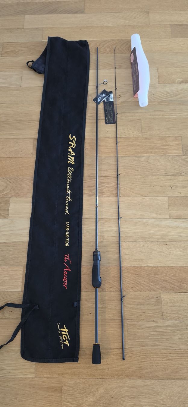 Canne da pesca: Neu Tict SRAM UTR-68-TOR The Answer – Nuovo e nell'imballaggio originale da Alpnach Dorf venduto da Maksim777