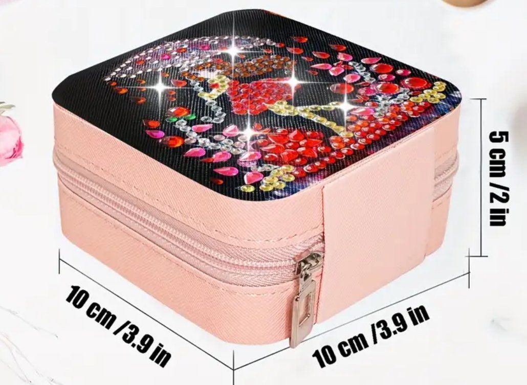 Bastelsets: Diamond Painting 2er-Set Einkaufstasche + Schmuckkästchen – Neu und originalverpackt aus Obergösgen von Diydiamant 4