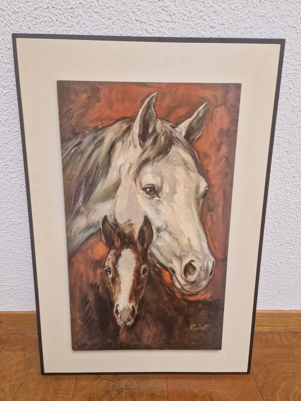Poster & Bilder: Bild "Pferd mit Fohlen" – Gebraucht aus Eschen von SirHitch