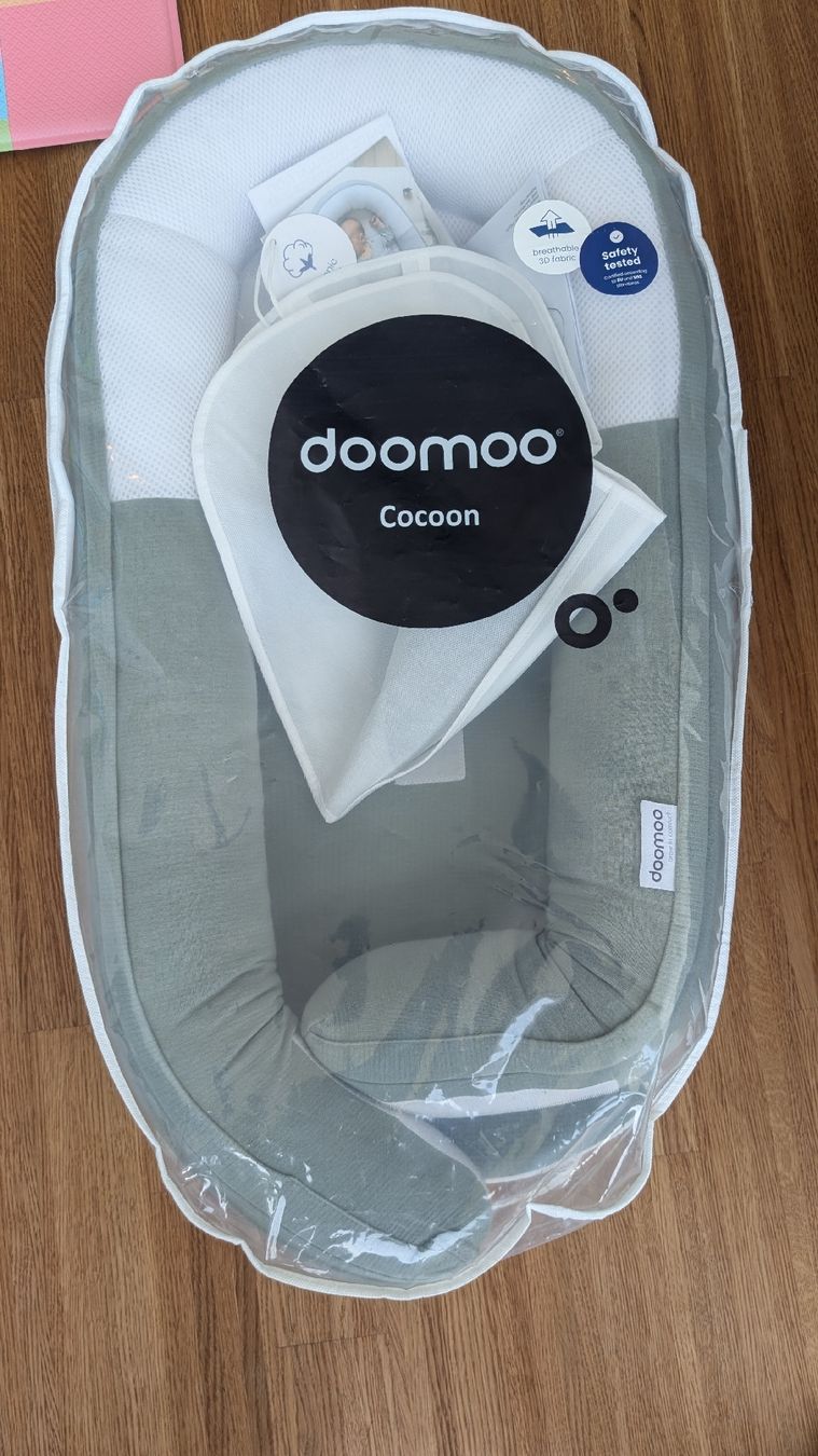 Doomoo Sdraiette & Sdraiette a dondolo: Baby nest Doomoo Cocoon – Usato da Zürich venduto da gha_s7s2 1