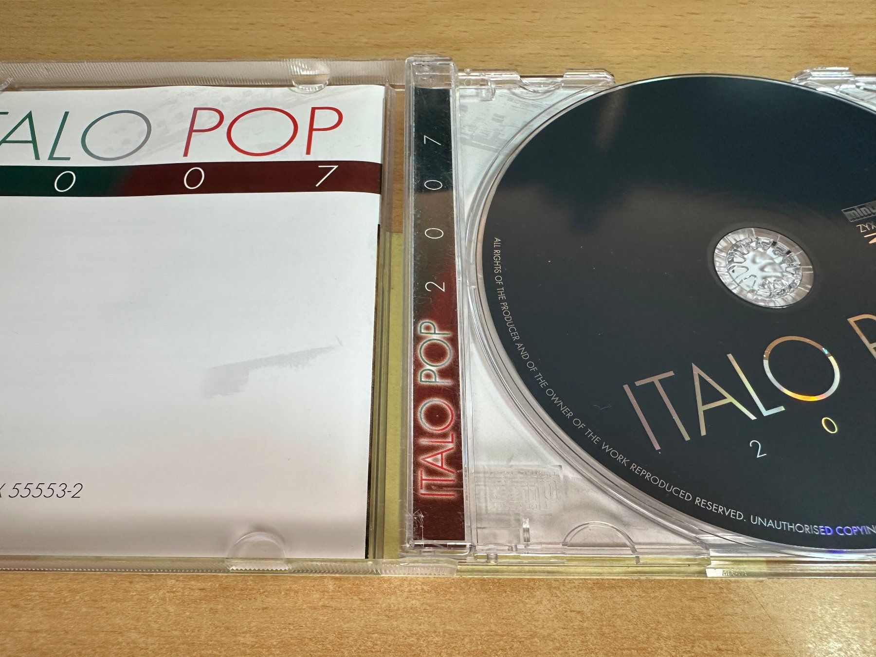 CDs: H1 Various – Italo Pop 2007 – Gebraucht aus Rikon im Tösstal von Alpenmutz 2