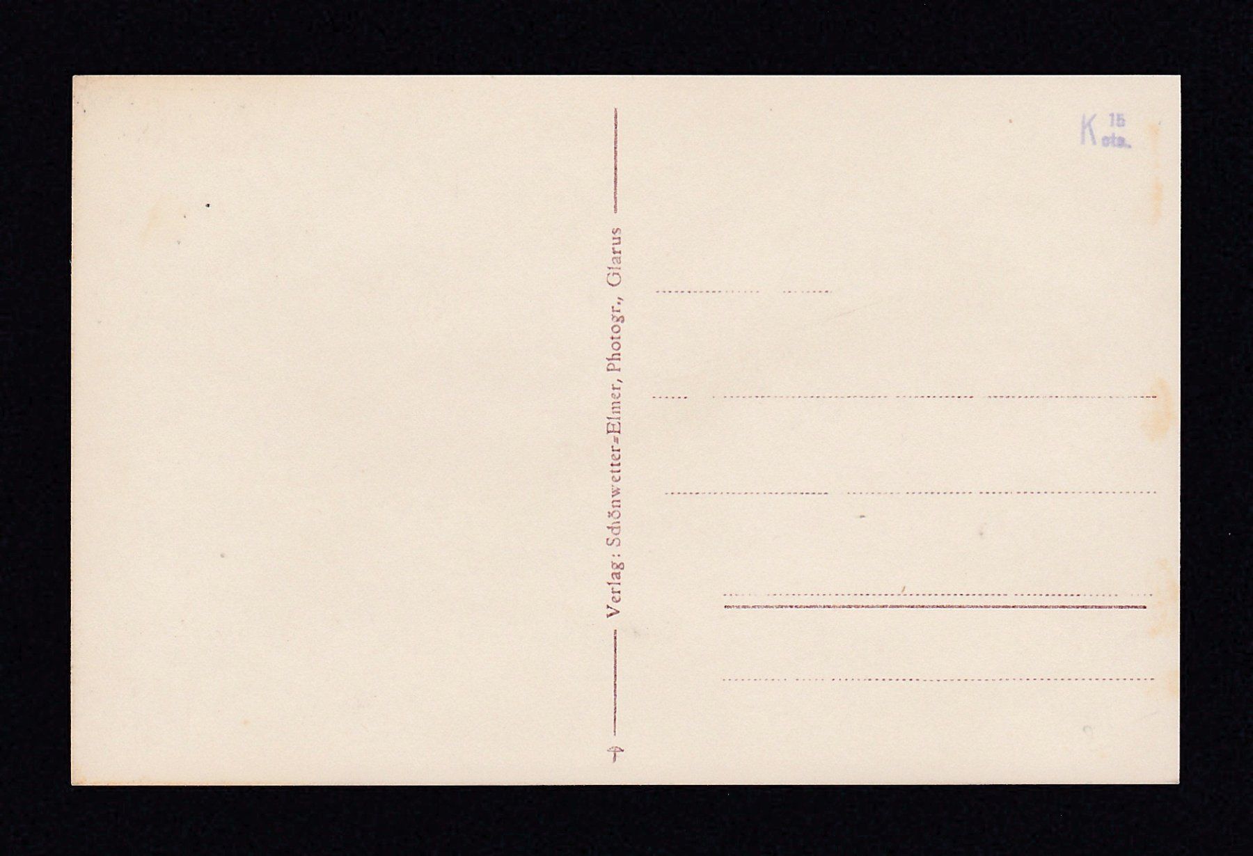 Cartoline postali: Klönthalstrasse mit Saurer POSTAUTO – Usato da Reiden venduto da cinfis 1