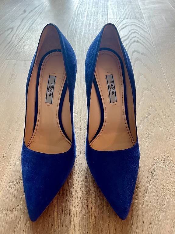 Scarpe da donna: Prada Pumps Wildleder Blau, Grösse 37 – Usato da Rorschach venduto da Iuliana03