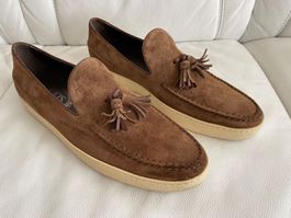 Halbschuhe braun Wildleder Marke TOD'S Grösse 42