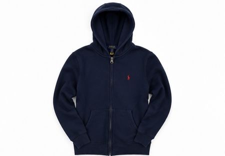 Sweat à capuche zippé Polo Ralph Lauren Bleu Marine,L(14-16)